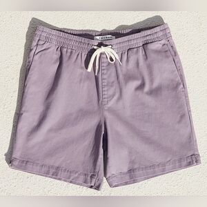 Pac Sun Purple Drawstring Volly Shorts, Size Small